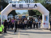 La vida sana reunió a familias, estudiantes y docentes de la comuna.