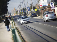 En la intersección de Avenida San Juan con Avenida Bahía Fitz Roy.