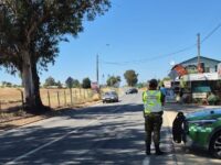 En el sector oriente de Rancagua, personal policial ha instalado fiscalizaciones para monitorear el desplazamiento de vehículos y prevenir eventuales accidentes en medio del retorno masivo.