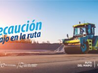 La concesionaria reportó trabajos en la vía y recomendó precaución a los conductores.