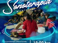 La jornada busca reducir estrés y ansiedad mediante vibraciones y frecuencias.