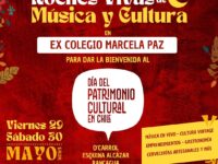 Música, gastronomía, cultura vintage y emprendimientos locales darán vida a dos jornadas gratuitas en el ex Colegio Marcela Paz para celebrar el Día del Patrimonio Cultural.
