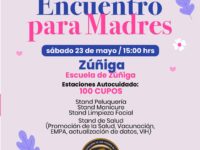 La actividad gratuita se desarrollará este sábado 23 de mayo en la Escuela de Zúñiga y contará con espacios de peluquería, manicure, limpieza facial y salud.
