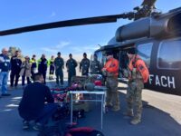 La instancia que fue liderada por el Centro Coordinador de Salvamento Santigo se realizó en el Club Aéreo de Rancagua. 