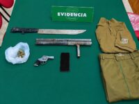 Carabineros incautó un revólver, una escopeta modificada, marihuana y dos motocicletas, una de ellas con encargo vigente por robo.