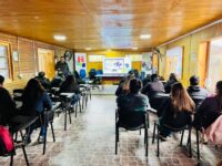 La actividad contó con la participación de la referente del Servicio de Salud, Patricia Valenzuela, además de profesionales vinculados al ámbito de la mutualidad y prevención laboral.