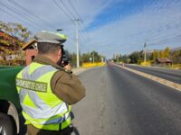 El despliegue contempló fiscalizaciones vehiculares, controles de velocidad y la aplicación de alcotest y narcotest en distintos puntos estratégicos.