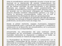 De acuerdo con la información entregada, la persona lesionada mantiene antecedentes penales y se habría negado a realizar la denuncia correspondiente.
