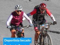 Benjamín Ruarte obtuvo el tercer lugar en la categoría dupla junto a Catalina Conejeros.
