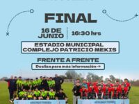 La gran final se disputará este martes 16 de junio, a las 16:30 horas, en el Estadio Municipal del Complejo Patricio Mekis.