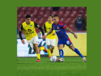 El conjunto celeste cayó en el Estadio Nacional con un marcador de 2 a 0.