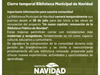 Busca modernizar las instalaciones y transformarlas en un espacio más acogedor para la comunidad.