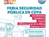 Desde el municipio señalaron que la actividad será reprogramada y que la nueva fecha de realización será comunicada.
