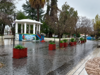 El jefe comunal detalló el despliegue que se está realizando en la segunda jornada del temporal.