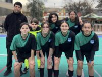 El equipo rancagüino destacó por su desempeño en los Juegos Deportivos Escolares del IND, llegando hasta la final del campeonato.