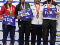Alcanzó el subcampeonato tras disputar cinco exigentes combates.
