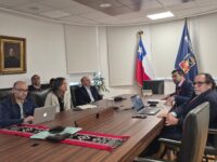 Fueron recibidos por May Chomali, quien les manifestó que en el mes de agosto se dará a conocer la cartera de inversión para los próximos cuatro años.