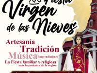 Gastronomía criolla, ferias de emprendedores y el calor de su gente se toman este 7, 8 y 9 de agosto la Fiesta de la Virgen de las Nieves.