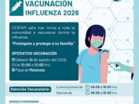 El llamado del municipio apunta a protegerse ante la circulación viral.