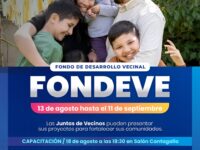 Las postulaciones estarán abiertas del 13 de agosto al 11 de septiembre.
