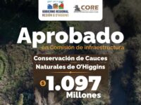 La iniciativa contempla trabajos en ríos y esteros de 11 comunas de O’Higgins, con el objetivo de prevenir desbordes, inundaciones y daños provocados por la erosión