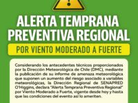 La medida preventiva se mantendrá vigente mientras las condiciones meteorológicas lo ameriten.
