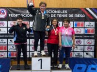 Jacqueline Díaz volvió a destacar al quedarse con el primer lugar en la categoría individual damas 60-69 años.