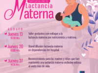 El recinto lanzó agenda para promover la mejor forma de alimentación durante los primeros meses de vida.