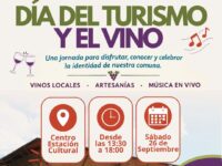 La actividad reunirá artesanos, viñateros y música en vivo en la Estación Cultural de la comuna.