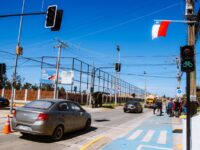 El cruce semaforizado fue instalado en la intersección de avenida Cáhuil con Gustavo Ureta y será monitoreado por la Unidad Operativa de Control de Tránsito.