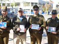 Autoridades realizaron una campaña preventiva en la Plazoleta Arturo Prat, donde llamaron a evitar la conducción bajo los efectos del alcohol y adelantaron las medidas que se implementarán durante la Fonda Oficial de Rengo.