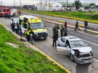 El accidente provocó una importante congestión vehicular durante las primeras horas de esta jornada.