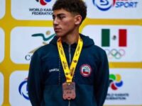 El deportista volvió a destacar a nivel internacional, quedándose con el tercer lugar en una de las principales competencias juveniles de karate.