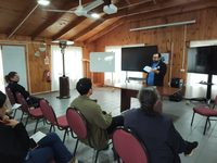 El director del Hospital de Pichilemu, doctor Sergio Ortiz, destacó el valor de estos espacios de coordinación.