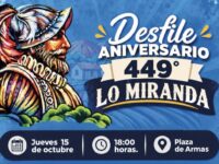 El aniversario contará con la participación del Orfeón Nacional de Carabineros, la Escuela de Formación de Carabineros y la Orquesta Comunal, además de una tradicional Misa a la Chilena.