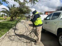El operativo se llevó a cabo en un asentamiento irregular de la comuna, con el objetivo de mitigar riesgos eléctricos y combatir el hurto de&nbsp;energía.