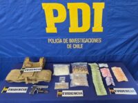 La Policiía de Investigaciones cifró en 12.500 las dosis de droga sacadas de circulación.