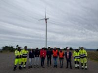 Cámaras instaladas en aerogeneradores detectan la presencia de aves y permiten detener las turbinas para evitar colisiones.