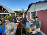 Iván Poduje constató daños estructurales en viviendas y establecimientos de la comuna, incluyendo afectaciones en techumbres, cielos falsos y panderetas.