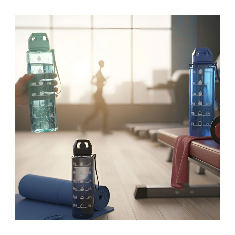 Botella deportiva motivacional "BORG"