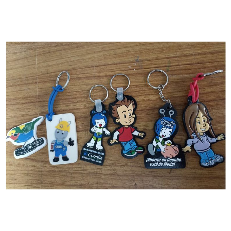 Llavero alto relieve