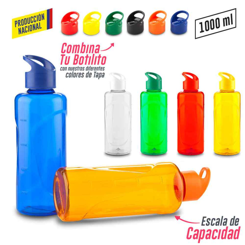 Botilitro Plástico 1000ml - 1 Litro