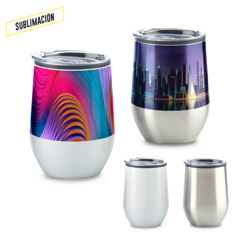 Mug Metalico Star 350ml para Sublimación