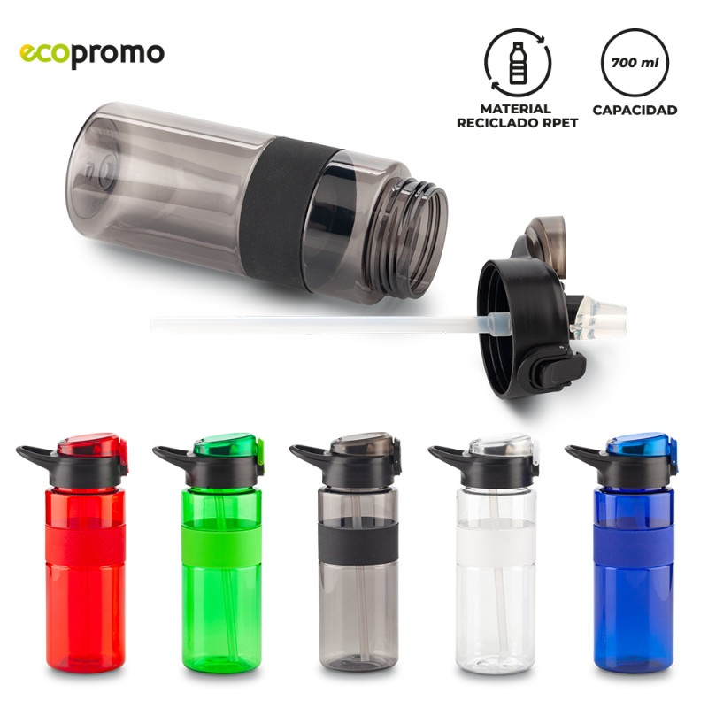 BOTILITO PLASTICO GRIPLY RPET 700ml