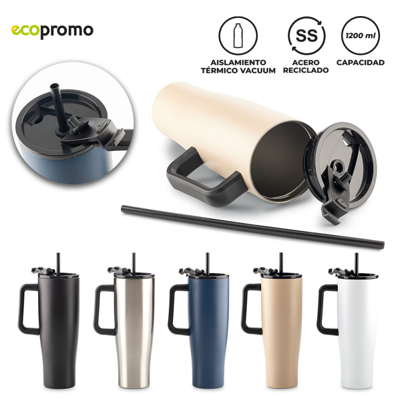 Mug Metálico Brumo 1200ml