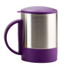 MINIMUG EN ACERO CON TAPA - 180 ML