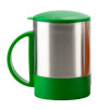 MINIMUG EN ACERO CON TAPA - 180 ML