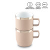 SET DE MUGS METALICOS STYLOR 200mL