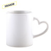 Mug Ceramica para Sublimacion Heart 11oz
