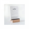 Calendario base de madera